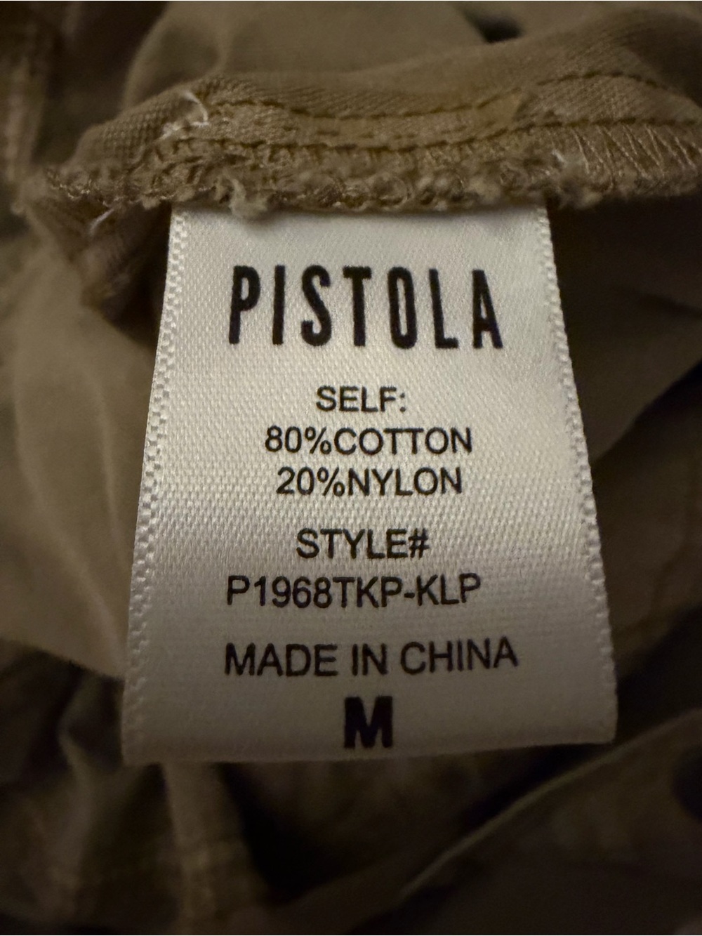 pistola Beige Short-Sleeve Utility Jumpsuit - Picture 7 of 7
